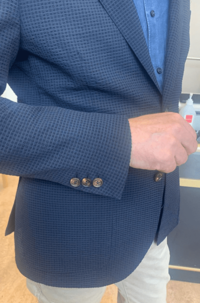 Kavaj på milandas skrädderi